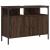 Dulap chiuvetă de baie, stejar maro, 80x30x60 cm lemn prelucrat GartenMobel Dekor