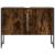Dulap chiuveta de baie stejar fumuriu 80x33x60 cm lemn compozit GartenMobel Dekor