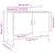 Dulap chiuveta de baie stejar fumuriu 80x33x60 cm lemn compozit GartenMobel Dekor