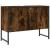 Dulap chiuveta de baie stejar fumuriu 80x33x60 cm lemn compozit GartenMobel Dekor