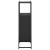 Dulap de baie, negru, 33x33x120,5 cm, lemn prelucrat GartenMobel Dekor