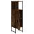Dulap de baie, stejar afumat, 33x33x120,5 cm, lemn prelucrat GartenMobel Dekor