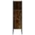 Dulap de baie, stejar afumat, 33x33x120,5 cm, lemn prelucrat GartenMobel Dekor
