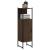 Dulap de baie, stejar maro, 33x33x120,5 cm, lemn prelucrat GartenMobel Dekor