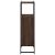 Dulap de baie, stejar maro, 33x33x120,5 cm, lemn prelucrat GartenMobel Dekor