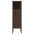 Dulap de baie, stejar maro, 33x33x120,5 cm, lemn prelucrat GartenMobel Dekor