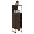 Dulap de baie, stejar maro, 33x33x120,5 cm, lemn prelucrat GartenMobel Dekor