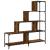 Bibliotecă cu 4 niveluri stejar fumuriu 139x33,5x149 cm lemn GartenMobel Dekor