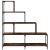Bibliotecă cu 4 niveluri stejar fumuriu 139x33,5x149 cm lemn GartenMobel Dekor