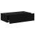 Comodă TV cu lumini LED, negru, 60x35x15,5 cm GartenMobel Dekor
