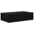 Comodă TV cu lumini LED, negru, 60x35x15,5 cm GartenMobel Dekor