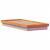 Cadru de pat cu LED, maro ceruit, 90x190 cm, lemn masiv de pin GartenMobel Dekor