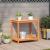 Masă plantare cu raft maro ceruit 82,5x50x75 cm lemn masiv pin GartenMobel Dekor