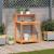 Masă plantare cu rafturi maro 82,5x50x109,5 cm lemn masiv pin GartenMobel Dekor