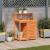 Masă plantare cu rafturi maro 82,5x50x109,5 cm lemn masiv pin GartenMobel Dekor