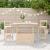 Masă de grădină, 100x50x75 cm, lemn masiv de pin GartenMobel Dekor