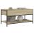 Măsuță de cafea stejar sonoma 100x50x50 cm lemn prelucrat/metal GartenMobel Dekor