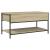 Măsuță de cafea stejar sonoma 100x50x50 cm lemn prelucrat/metal GartenMobel Dekor