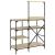 Raft brutărie, stejar sonoma, 90x40x132 cm lemn prelucrat/metal GartenMobel Dekor