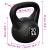 Greutate tip bilă cu mâner Kettlebell, 20 kg GartenMobel Dekor