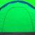 Cort camping din material textil, 9 persoane, albastru și verde GartenMobel Dekor