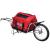 Remorcă cargo de bicicletă, cu o roată și geantă de depozitare GartenMobel Dekor