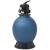 Filtru cu nisip pentru piscină supapă 6 poziții albastru 460 mm GartenMobel Dekor