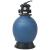 Filtru cu nisip pentru piscină supapă 6 poziții albastru 460 mm GartenMobel Dekor