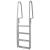 Scară amdocare/piscină cu 4 trepte, aluminiu, 167 cm GartenMobel Dekor