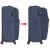 Set de trolere din material textil, 3 buc, bleumarin GartenMobel Dekor