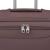 Set trolere din material textil, 3 piese, cafeniu GartenMobel Dekor