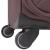 Set trolere din material textil, 3 piese, cafeniu GartenMobel Dekor