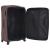 Set trolere din material textil, 3 piese, cafeniu GartenMobel Dekor