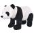 Urs panda de jucărie din pluș în picioare, alb și negru, XXL GartenMobel Dekor