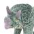 Jucărie din pluș dinozaur Triceratops în picioare, verde, XXL GartenMobel Dekor