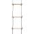 Scară din frânghie pentru copii, 290 cm, lemn GartenMobel Dekor