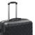 Set valiză carcasă rigidă, 3 buc., negru, ABS GartenMobel Dekor