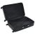 Set valiză carcasă rigidă, 3 buc., negru, ABS GartenMobel Dekor
