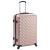 Set valiză carcasă rigidă, 3 buc., roz auriu, ABS GartenMobel Dekor