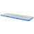 Saltea gimnastică gonflabilă cu pompă albastru 800x100x10cm PVC GartenMobel Dekor