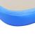 Saltea gimnastică gonflabilă cu pompă albastru 800x100x10cm PVC GartenMobel Dekor