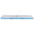 Saltea gimnastică gonflabilă cu pompă albastru 800x100x10cm PVC GartenMobel Dekor