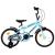 Bicicletă pentru copii, negru și albastru, 16 inci GartenMobel Dekor