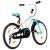 Bicicletă pentru copii, albastru și alb, 18 inci  GartenMobel Dekor