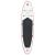 Set placă stand up paddle SUP surf gonflabilă, roșu și alb GartenMobel Dekor