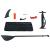Set placă stand up paddle SUP surf gonflabilă, roșu și alb GartenMobel Dekor