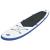 Set placă stand up paddle SUP surf gonflabilă, albastru și alb GartenMobel Dekor