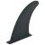 Aripioară centru placă de SUP, negru, 18,3 x 21,2 cm, plastic GartenMobel Dekor