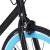 Bicicletă cu angrenaj fix, negru și albastru, 700c, 59 cm GartenMobel Dekor