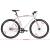 Bicicletă cu angrenaj fix, alb și negru, 700c, 59 cm GartenMobel Dekor